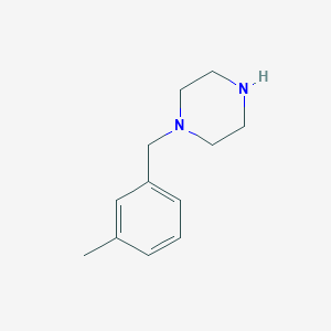 molecular formula C12H18N2 B026557 1-(3-Methylbenzyl)piperazine CAS No. 5321-48-2