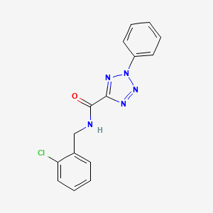 N-(2-chlorobenzyl)-2-phenyl-2H-tetrazole-5-carboxamide