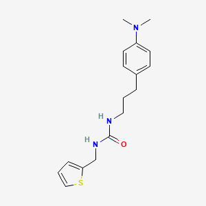 1-(3-(4-(Dimethylamino)phenyl)propyl)-3-(thiophen-2-ylmethyl)urea