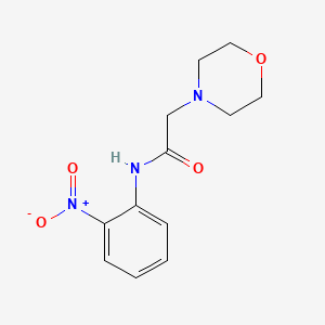 2-(morpholin-4-yl)-N-(2-nitrophenyl)acetamide