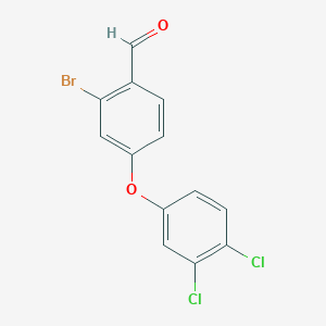 2-Bromo-4-(3,4-dichlorophenoxy)benzaldehyde