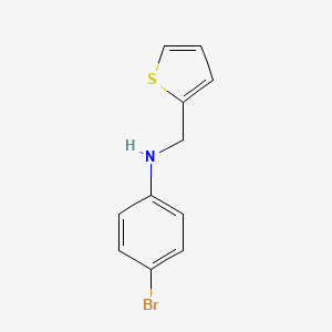 4-bromo-N-(thiophen-2-ylmethyl)aniline