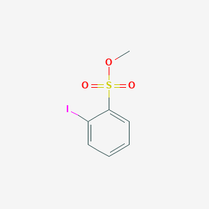 molecular formula C7H7IO3S B2656314 Methyl 2-iodobenzenesulfonate CAS No. 850078-95-4