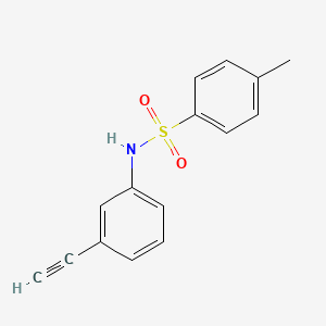 molecular formula C15H13NO2S B2656379 N-(3-ethynylphenyl)-4-methylbenzenesulfonamide CAS No. 860788-60-9