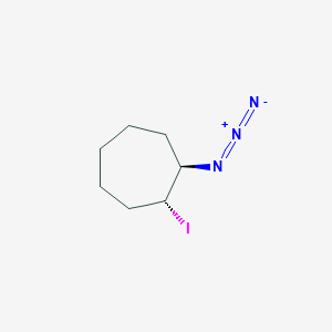 (1R,2R)-1-Azido-2-iodocycloheptane