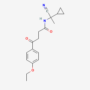 N-(1-cyano-1-cyclopropylethyl)-4-(4-ethoxyphenyl)-4-oxobutanamide