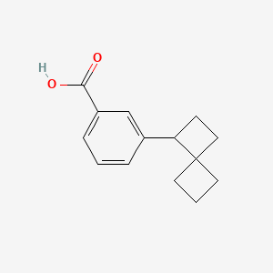 3-Spiro[3.3]heptan-3-ylbenzoic acid