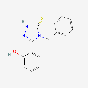 2-(4-benzyl-5-mercapto-4H-1,2,4-triazol-3-yl)phenol