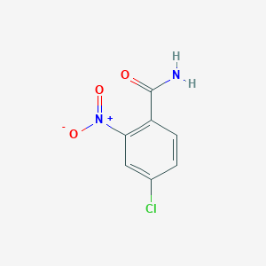 molecular formula C7H5ClN2O3 B2656520 4-Chloro-2-nitrobenzamide CAS No. 41994-91-6