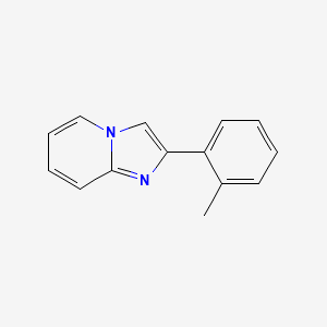 molecular formula C14H12N2 B2656623 2-(o-Tolyl)imidazo[1,2-a]pyridine CAS No. 1533423-17-4