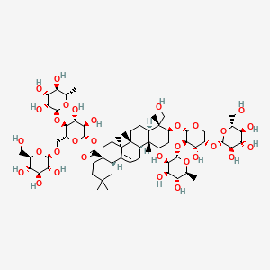 molecular formula C65H106O31 B2656877 Pulsatilla saponin H CAS No. 68027-14-5