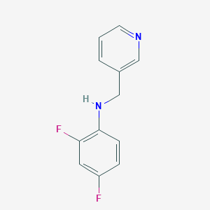 2,4-difluoro-N-(pyridin-3-ylmethyl)aniline
