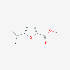 molecular formula C9H12O3 B2656954 Methyl 5-isopropylfuran-2-carboxylate CAS No. 38071-66-8