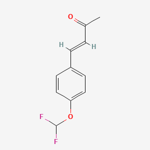 (E)-4-(4-(difluoromethoxy)phenyl)but-3-en-2-one