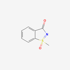 1-methyl-3H-1lambda6,2-benzothiazole-1,3-dione