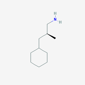 (2S)-3-Cyclohexyl-2-methylpropan-1-amine