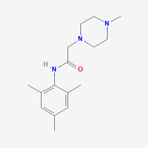 molecular formula C16H25N3O B265706 N-mesityl-2-(4-methylpiperazin-1-yl)acetamide 
