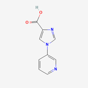 B2657100 1-(Pyridin-3-yl)-1H-imidazole-4-carboxylic acid CAS No. 128274-89-5