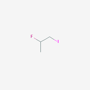 molecular formula C3H6FI B2657103 2-fluoro-1-iodopropane CAS No. 20174-93-0
