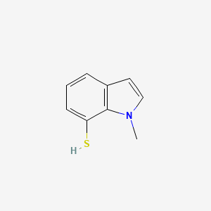 B2657550 1H-Indole-7-thiol, 1-methyl- CAS No. 1315689-89-4