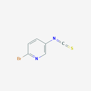 molecular formula C6H3BrN2S B2657629 2-Bromo-5-isothiocyanatopyridine CAS No. 1360967-82-3