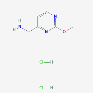 (2-Methoxypyrimidin-4-yl)methanamine dihydrochloride
