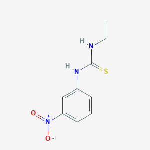 molecular formula C9H11N3O2S B2658087 1-Ethyl-3-(3-nitrophenyl)thiourea CAS No. 347909-46-0