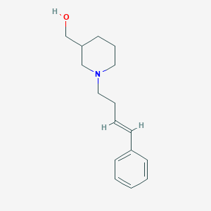 (E)-(1-(4-Phenylbut-3-en-1-yl)piperidin-3-yl)methanol