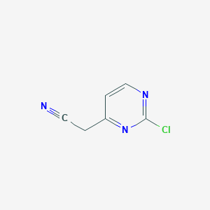 2-(2-Chloropyrimidin-4-yl)acetonitrile