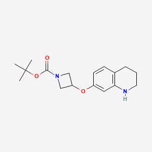 Tert-butyl 3-(1,2,3,4-tetrahydroquinolin-7-yloxy)azetidine-1-carboxylate