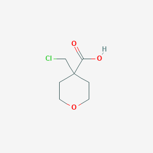 4-(Chloromethyl)oxane-4-carboxylic acid