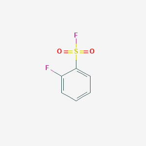 molecular formula C6H4F2O2S B2658334 2-fluoroBenzenesulfonyl fluoride CAS No. 52200-99-4