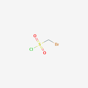 molecular formula CH2BrClO2S B2658410 Bromomethanesulfonyl chloride CAS No. 10099-08-8