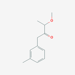3-Methoxy-1-(3-methylphenyl)butan-2-one