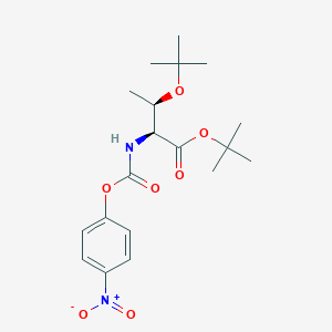 (2S,3R)-tert-butyl3-(tert-butoxy)-2-(((4-nitrophenoxy)carbonyl)amino)butanoate