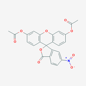 molecular formula C24H15NO9 B026588 6-Nitrofluorescein diacetate CAS No. 53299-21-1