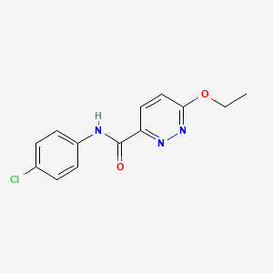 N-(4-chlorophenyl)-6-ethoxypyridazine-3-carboxamide
