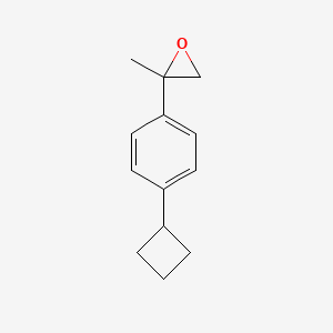 2-(4-Cyclobutylphenyl)-2-methyloxirane