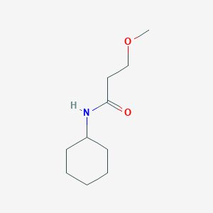 molecular formula C10H19NO2 B2658845 N-cyclohexyl-3-methoxypropanamide CAS No. 1339811-21-0