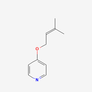 4-(3-Methylbut-2-enoxy)pyridine