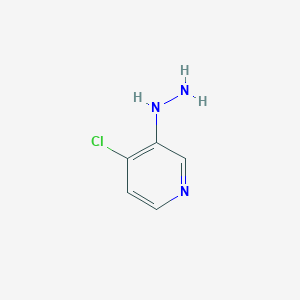 molecular formula C5H6ClN3 B2658891 4-Chloro-3-hydrazinylpyridine CAS No. 478361-36-3