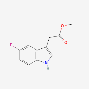 molecular formula C11H10FNO2 B2658914 Methyl 5-Fluoroindole-3-acetate CAS No. 497258-29-4
