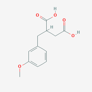 molecular formula C12H14O5 B2658933 2-(3-Methoxybenzyl)succinic acid CAS No. 20940-75-4