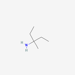 molecular formula C6H15N B2659047 3-Methylpentan-3-amine CAS No. 3495-46-3