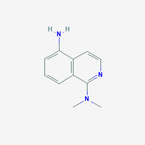 1,5-Isoquinolinediamine, N1,N1-dimethyl-