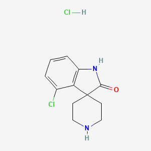 4-Chloro-1,2-dihydrospiro[indole-3,4'-piperidine]-2-one hydrochloride