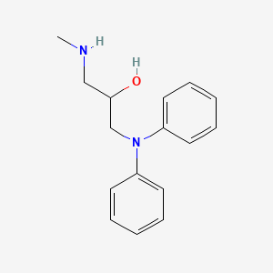 molecular formula C16H20N2O B2659277 1-Diphenylamino-3-methylamino-propan-2-ol CAS No. 801228-38-6