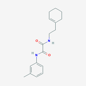 molecular formula C17H22N2O2 B2659285 N1-(2-(cyclohex-1-en-1-yl)ethyl)-N2-(m-tolyl)oxalamide CAS No. 404591-52-2