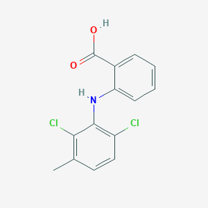 molecular formula C14H11Cl2NO2 B026594 Meclofenamic Acid CAS No. 644-62-2