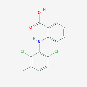 molecular formula C14H11Cl2NO2 B026594 Meclofenamic acid CAS No. 644-62-2
